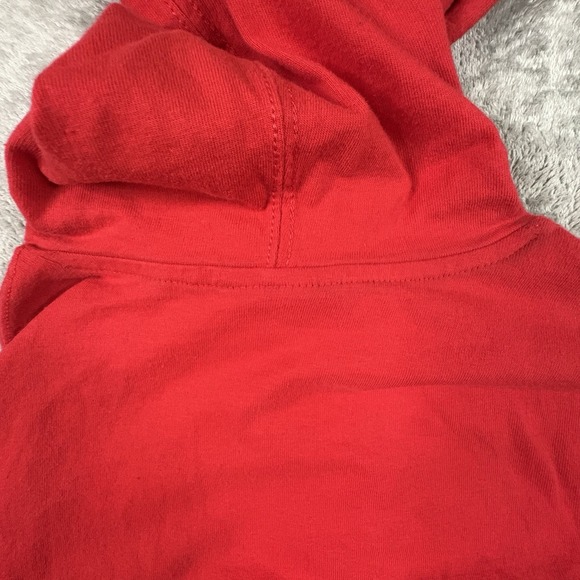 Champion Men's M Mid Weight T-Shirt Hoodie LS Red Cotton SEE DESCRIPTION - Picture 13 of 16